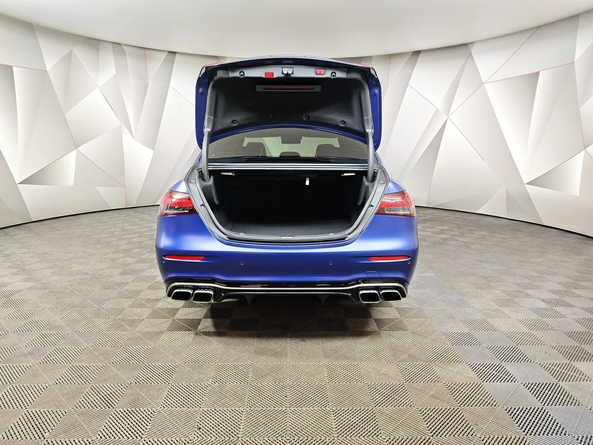 Mercedes-Benz E-Класс E 63 S AMG 4MATIC+ 9G-TRONIC (612 л.с.) Синий в АВИЛОН. Слайд №12