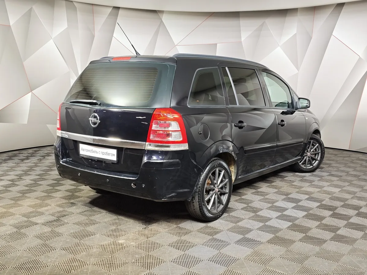 Opel Zafira 1.8 Easytronic (140 л.с.) Черный в АВИЛОН. Слайд №2