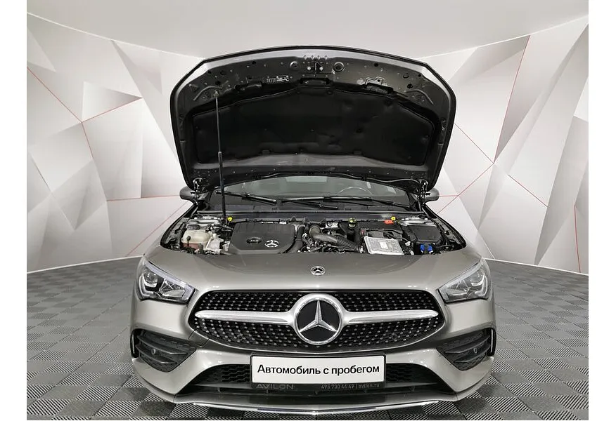 Mercedes-Benz CLA 200 7G-DCT (150 л.с.) Sport Серый в АВИЛОН. Слайд №10