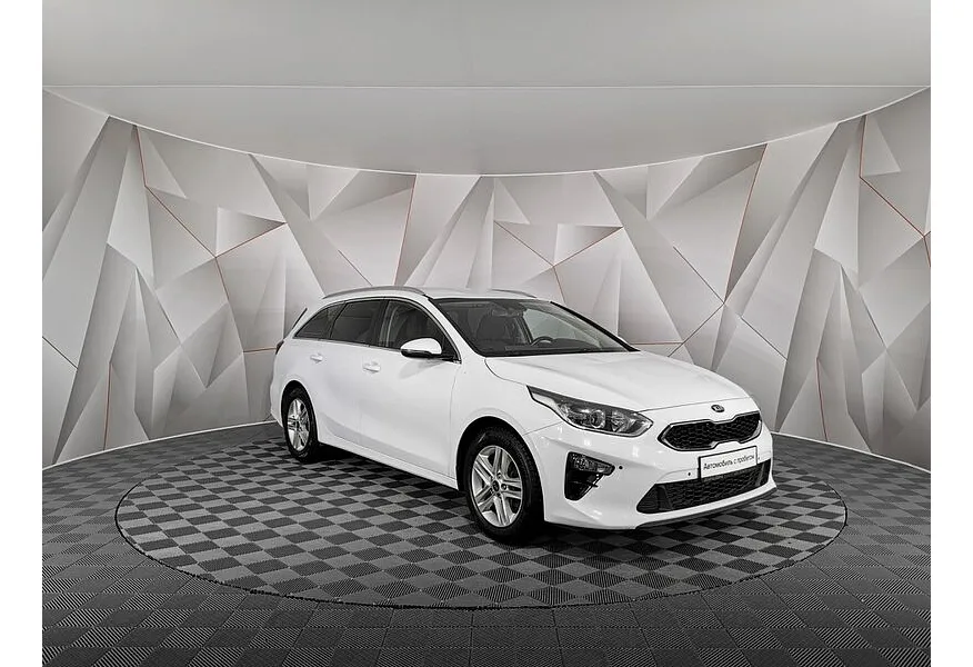 Kia Ceed 1.6 CRDi AMT (136 л.с.) Белый в АВИЛОН. Слайд №3