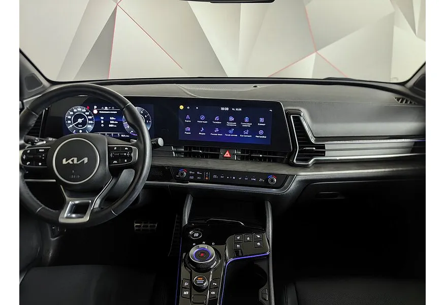 Kia Sportage 2.0 MPI AT AWD (150 л.с.) Luxe Красный в АВИЛОН. Слайд №15