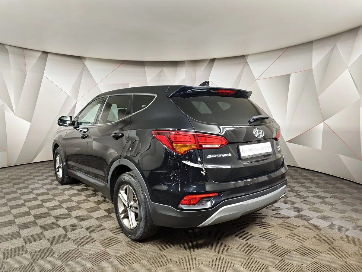 Hyundai Santa Fe 2.2 CRDI AT AWD (200 л.с.) Comfort Черный в АВИЛОН. Слайд №4