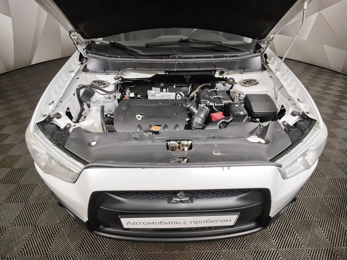 Mitsubishi ASX 1.8 CVT 2WD (140 л.с.) Белый в АВИЛОН. Слайд №11
