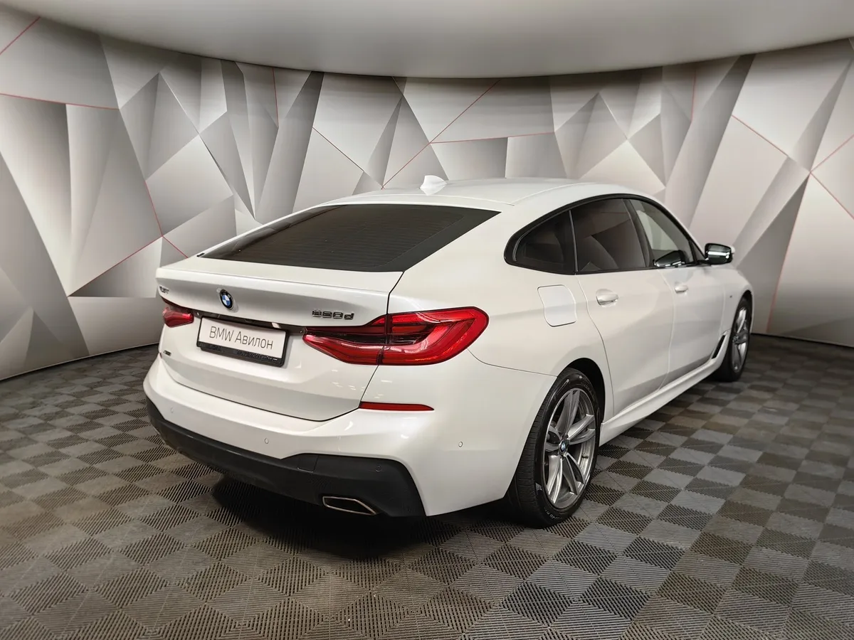 BMW 6 серия 620d xDrive Steptronic (190 л.с.) M Sport Plus Белый в АВИЛОН. Слайд №2