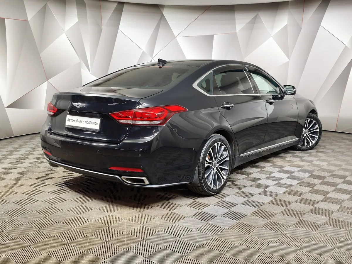 Hyundai Genesis 3.0 AT AWD (249 л.с.) Luxury Черный в АВИЛОН. Слайд №2