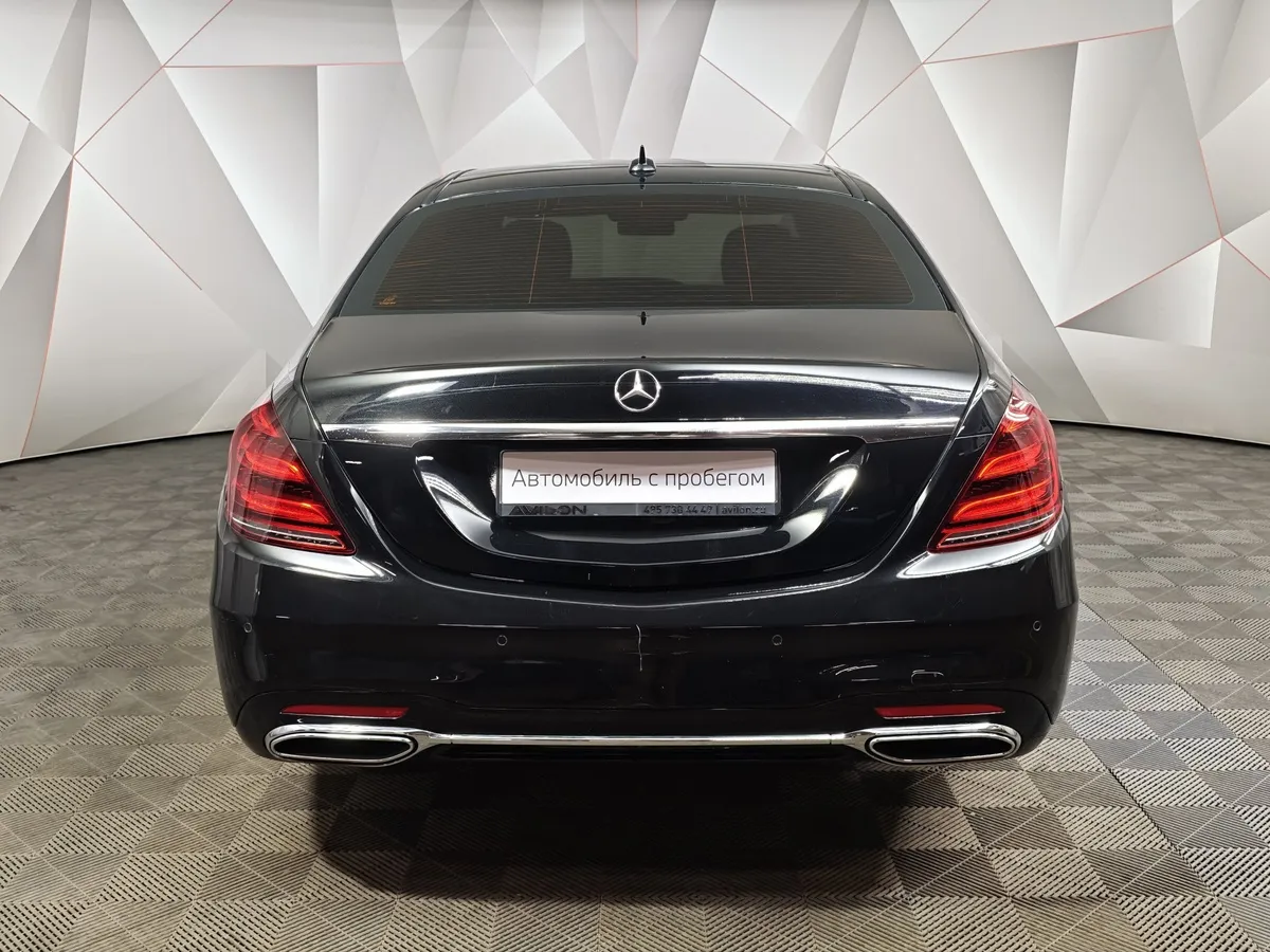 Mercedes-Benz S-Класс S 350 d 9G-Tronic 4Matic длинная база (249 л.с.) Черный в АВИЛОН. Слайд №8