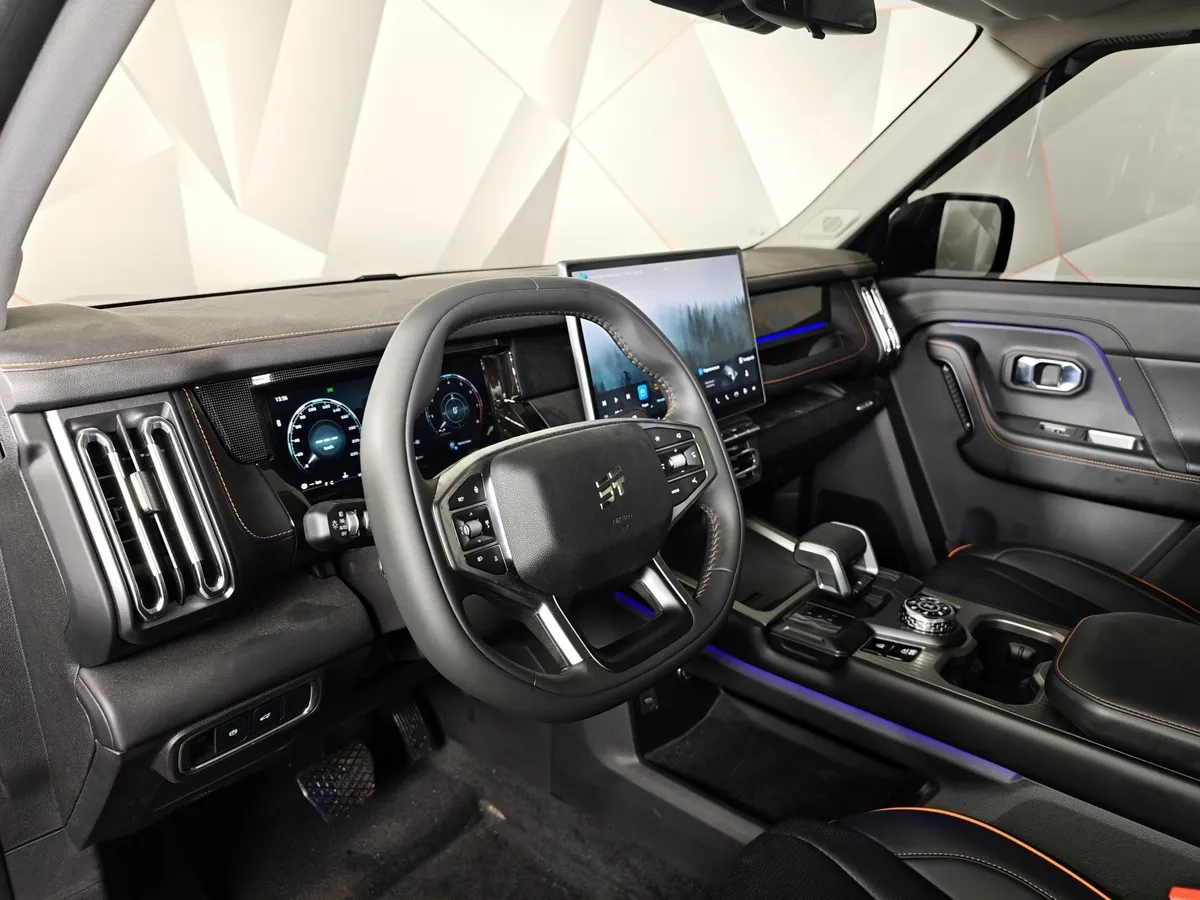 JETOUR T1 2.0T AT 4WD (245 л.с.) Luxury Черный в АВИЛОН. Слайд №19