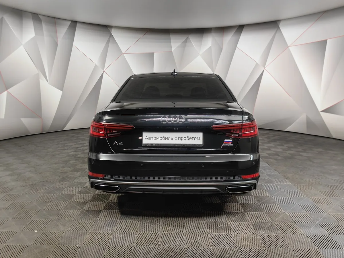 Audi A4 2.0 TDI S tronic quattro (190 л.с.) Черный в АВИЛОН. Слайд №8