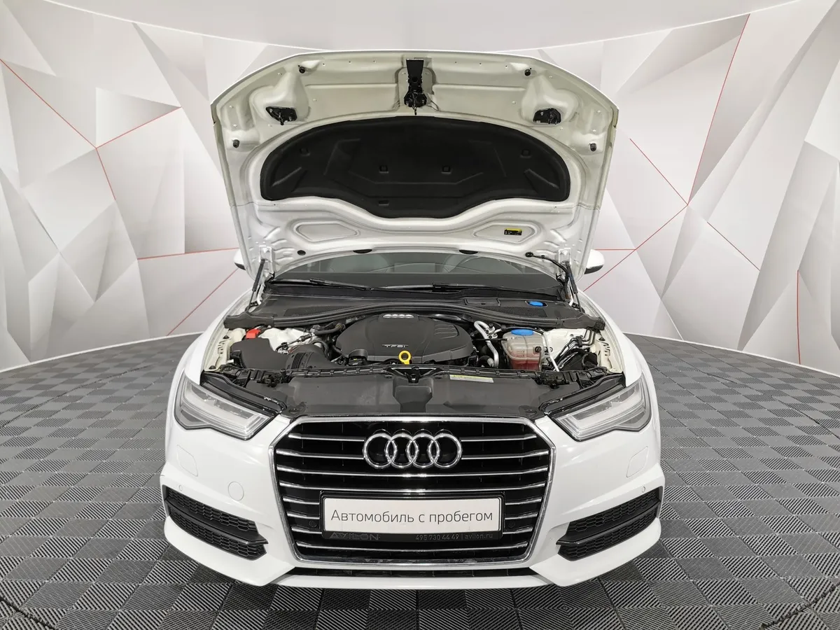 Audi A6 1.8 TFSI S tronic (190 л.с.) Белый в АВИЛОН. Слайд №11