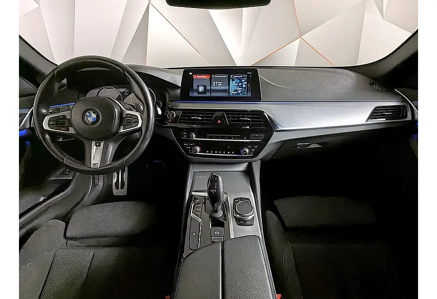 BMW 5 серия 520d xDrive Steptronic (190 л.с.) Черный в АВИЛОН. Слайд №11