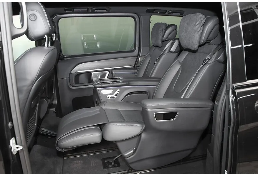 Mercedes-Benz V-Класс V 300 d L3 4MATIC 9G-TRONIC (237 л.с.) Exclusive Черный в АВИЛОН. Слайд №12