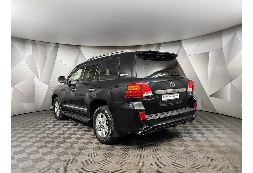 Toyota Land Cruiser 4.5 Twin-Turbo D AT 4WD (5 мест) (235 л.с.) Престиж Черный в АВИЛОН. Слайд №4