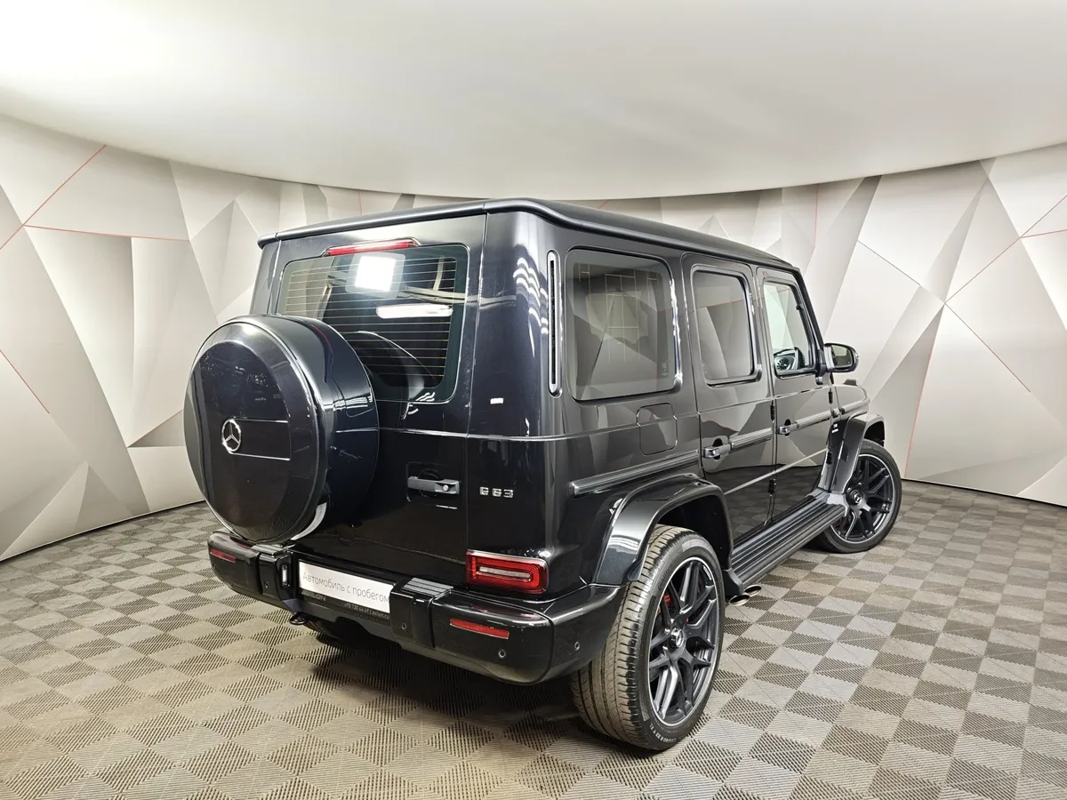 Mercedes-Benz G-Класс G 63 AMG Speedshift 4Matic (585 л.с.) Черный в АВИЛОН. Слайд №2