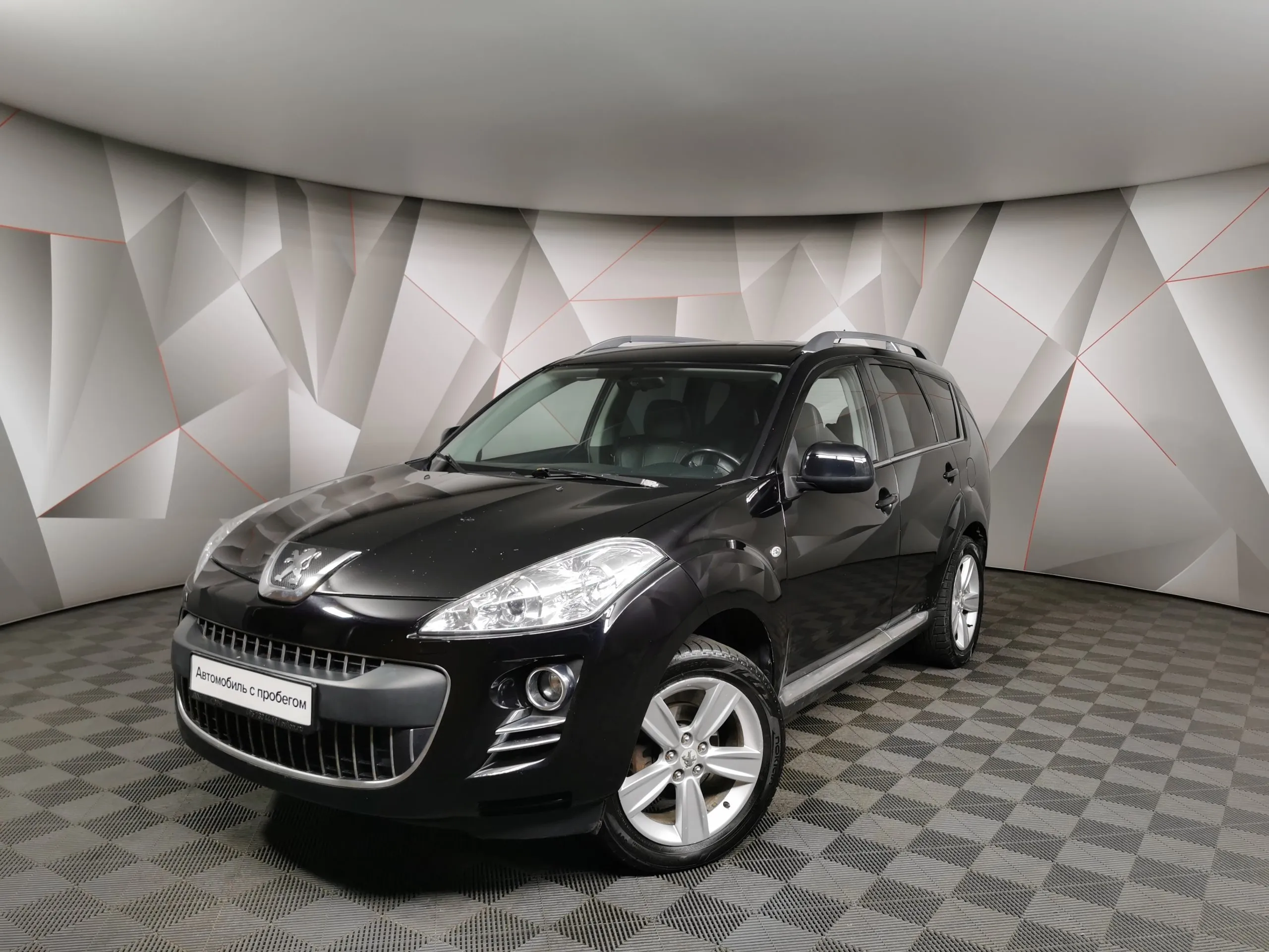 Peugeot 4007 2.4 CVT 4x4 (170 л.с.) Черный в Москве № ТИ-UY40831. Купить Peugeot  4007 I Вариатор Бензиновый с пробегом 132660 км. Цена 1255550