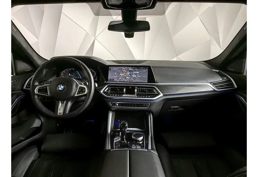 BMW X6 3.0 AT xDrive30d (249 л.с.) M Sport Pro Синий в АВИЛОН. Слайд №11