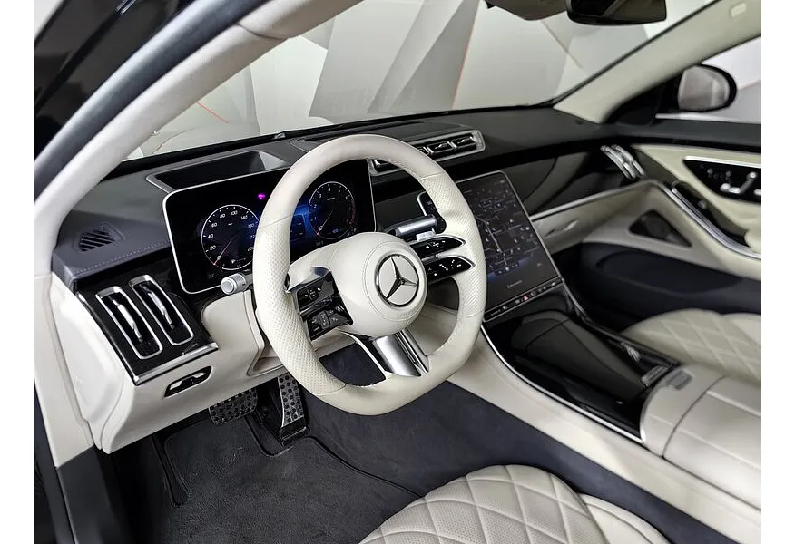 Mercedes-Benz S-Класс S 450 9G-Tronic 4Matic (367 л.с.) Premium Черный в АВИЛОН. Слайд №19