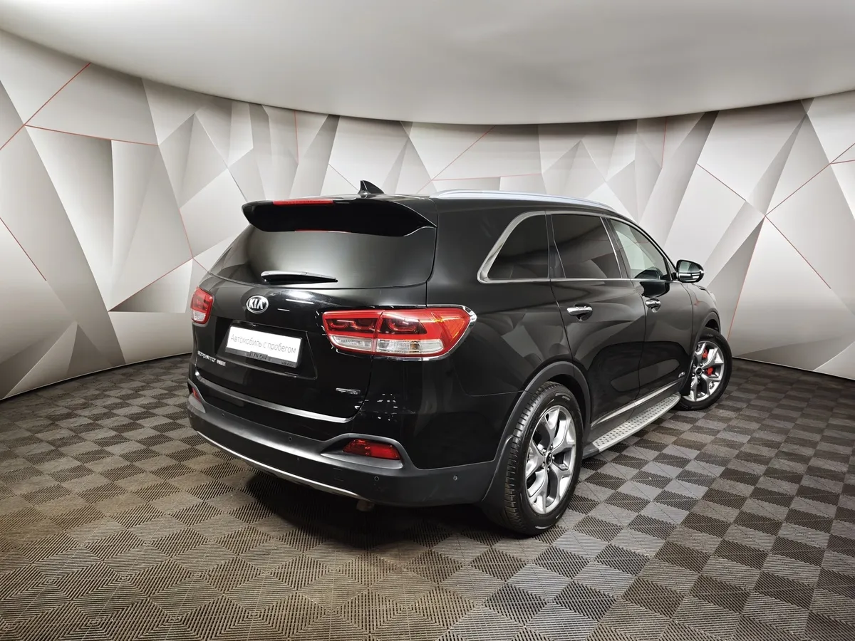 Kia Sorento 3.5 AT AWD (249 л.с.) GT Line Черный в АВИЛОН. Слайд №2