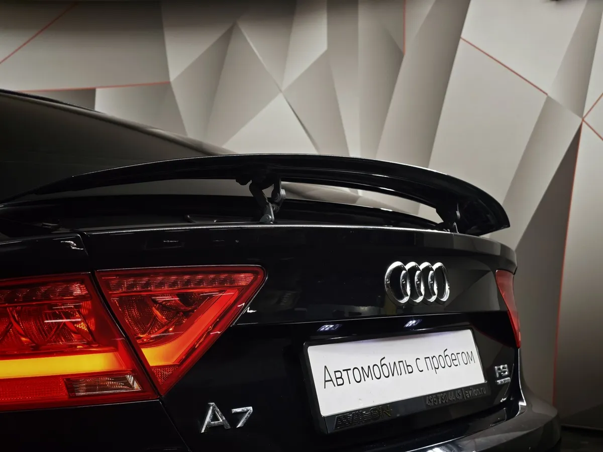 Audi A7 2.8 FSI S tronic quattro (204 л.с.) Черный в АВИЛОН. Слайд №22
