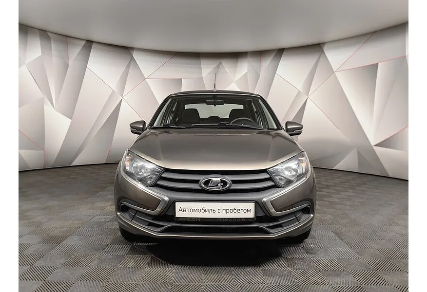 ВАЗ (Lada) Granta 1.6 AT 16кл (98 л.с.) Коричневый в АВИЛОН. Слайд №5