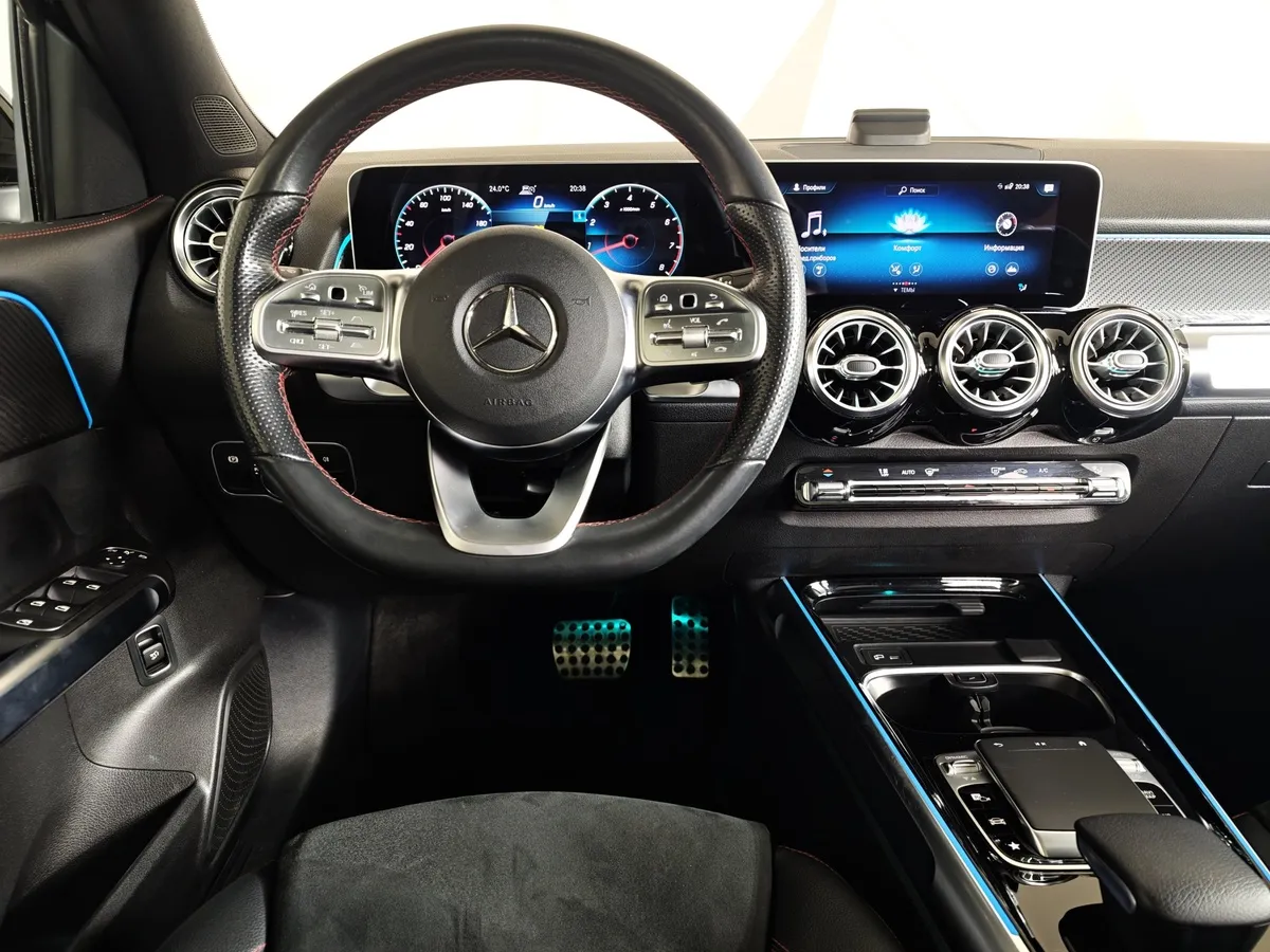 Mercedes-Benz GLB 250 8G-DCT 4MATIC (224 л.с.) Sport Limited Черный в АВИЛОН. Слайд №20