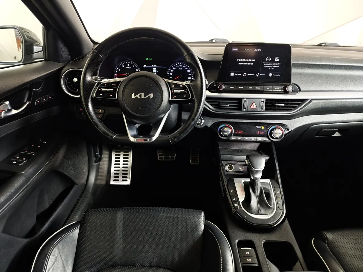 Kia Cerato 2.0 MPI AT (150 л.с.) GT Line Черный в АВИЛОН. Слайд №20