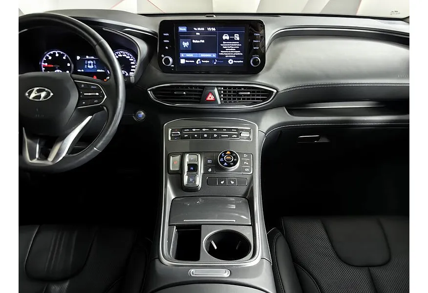 Hyundai Santa Fe 2.2 CRDi AWD 8AT (200 л.с.) Lifestyle Черный в АВИЛОН. Слайд №14