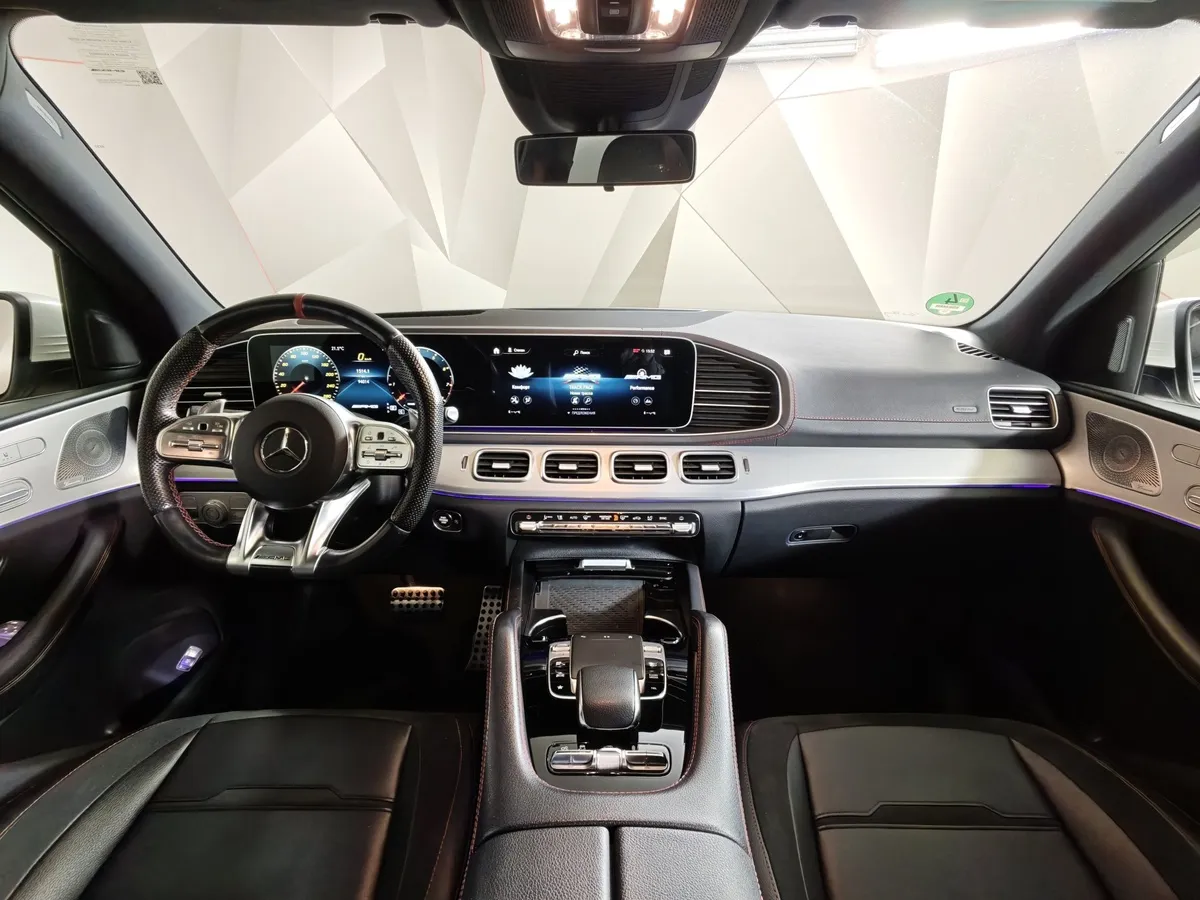 Mercedes-Benz GLE 53 9G 4MATIC+ (435 л.с.) Белый в АВИЛОН. Слайд №14