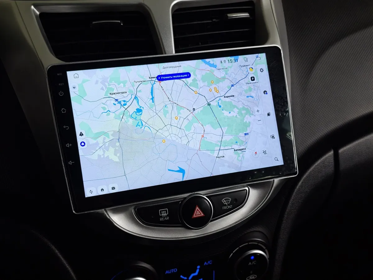 Hyundai Solaris 1.6 AT (123 л.с.) Elegance Серый в АВИЛОН. Слайд №21