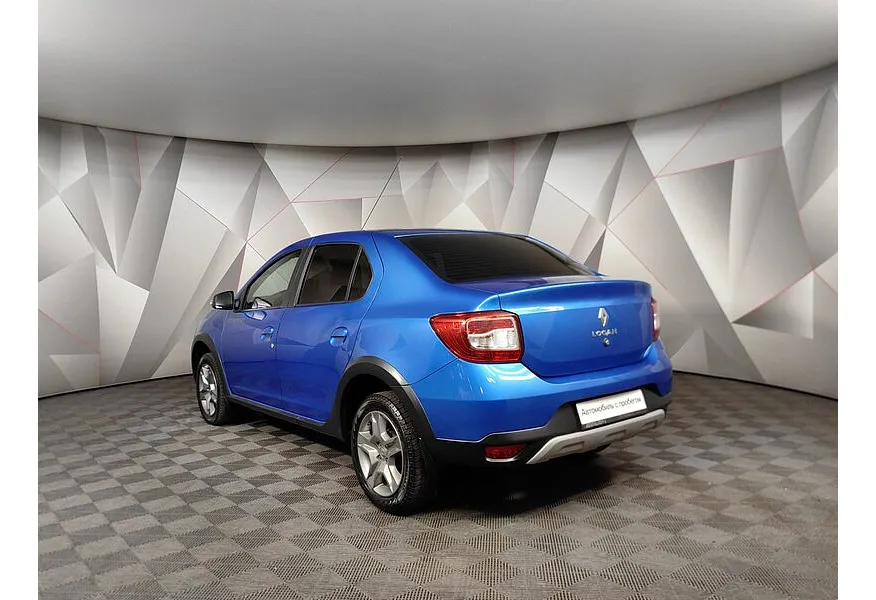 Renault Logan 1.6 AT FWD (102 л.с.) Синий в АВИЛОН. Слайд №4