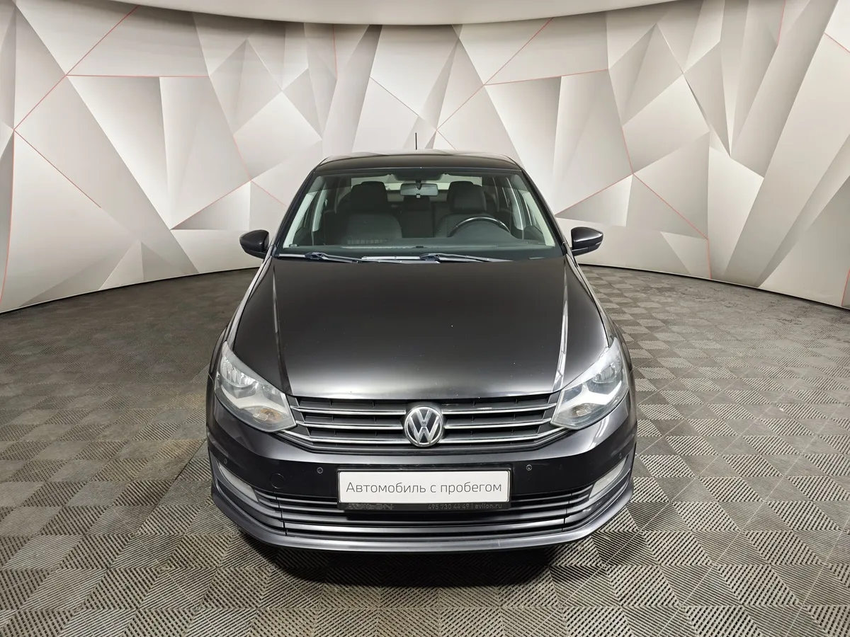 Volkswagen Polo 1.6 MPI AT (110 л.с.) Highline Черный в АВИЛОН. Слайд №7
