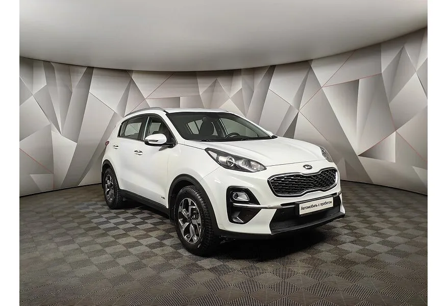 Kia Sportage 2.0 MPI AT 4WD (150 л.с.) Luxe Белый в АВИЛОН. Слайд №3