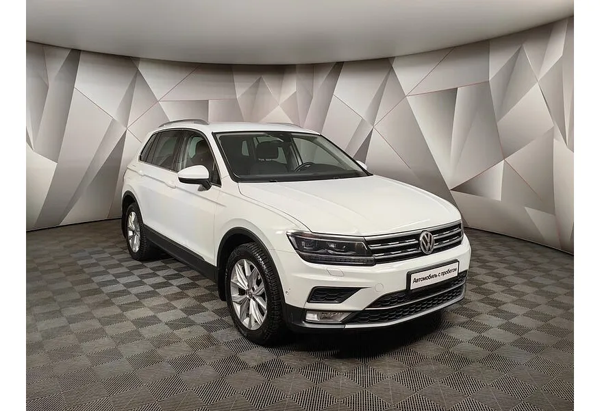 Volkswagen Tiguan 1.4 TSI 4Motion DSG (150 л.с.) Highline Белый в АВИЛОН. Слайд №3