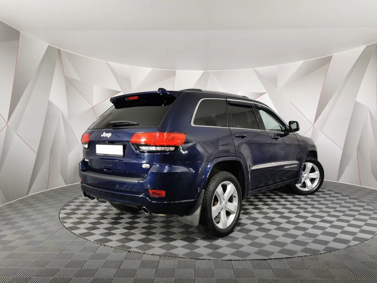 Jeep Grand Cherokee 3.6 AT (286 л.с.) Overland Синий в АВИЛОН. Слайд №2