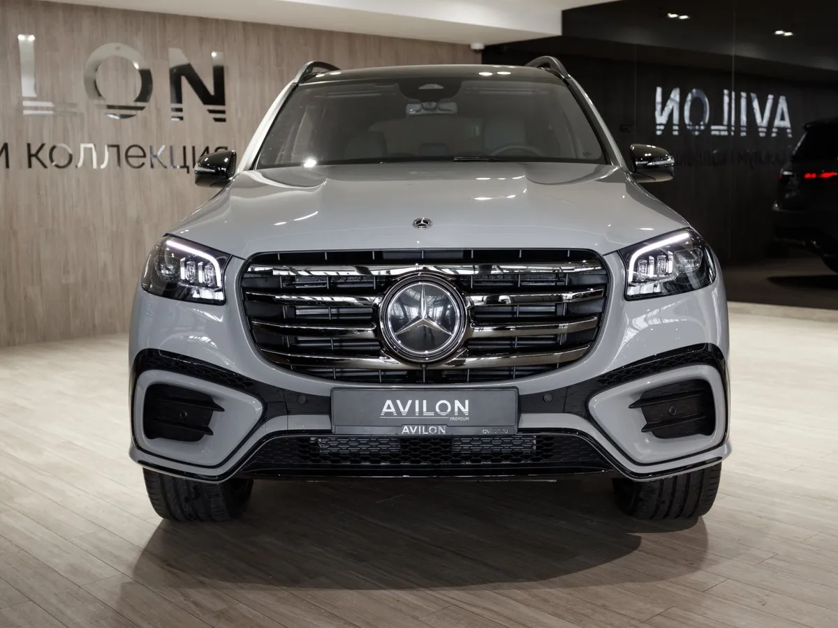 Mercedes-Benz GLS 450 d 9G-TRONIC 4Matic (367 л.с.) Серый в АВИЛОН. Слайд №2
