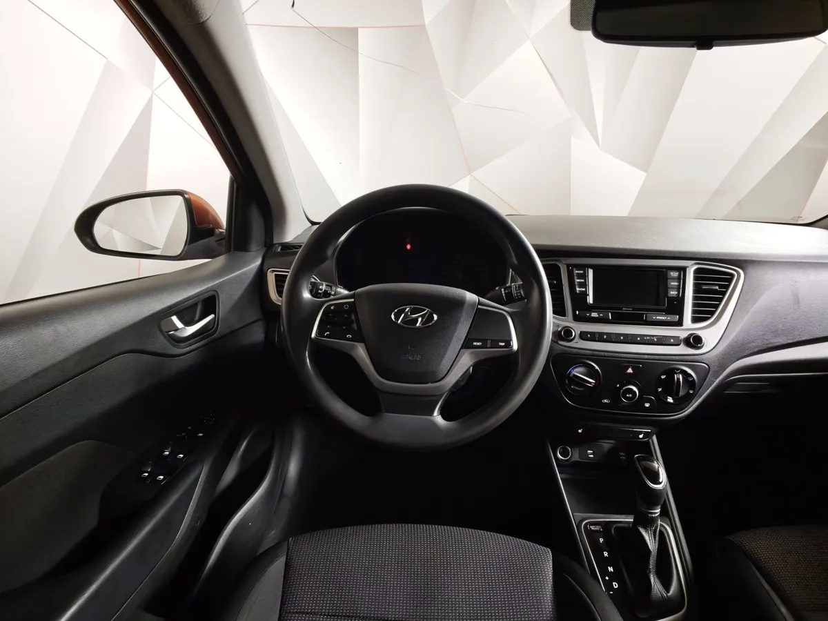 Hyundai Solaris 1.6 AT (123 л.с.) Active Plus Белый в АВИЛОН. Слайд №18
