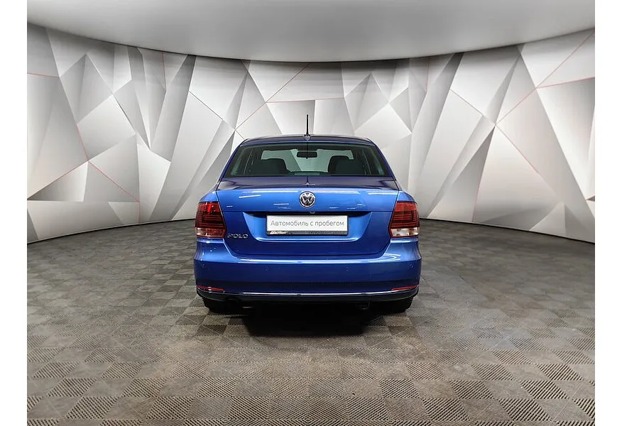 Volkswagen Polo 1.6 MPI AT (110 л.с.) Status Синий в АВИЛОН. Слайд №8