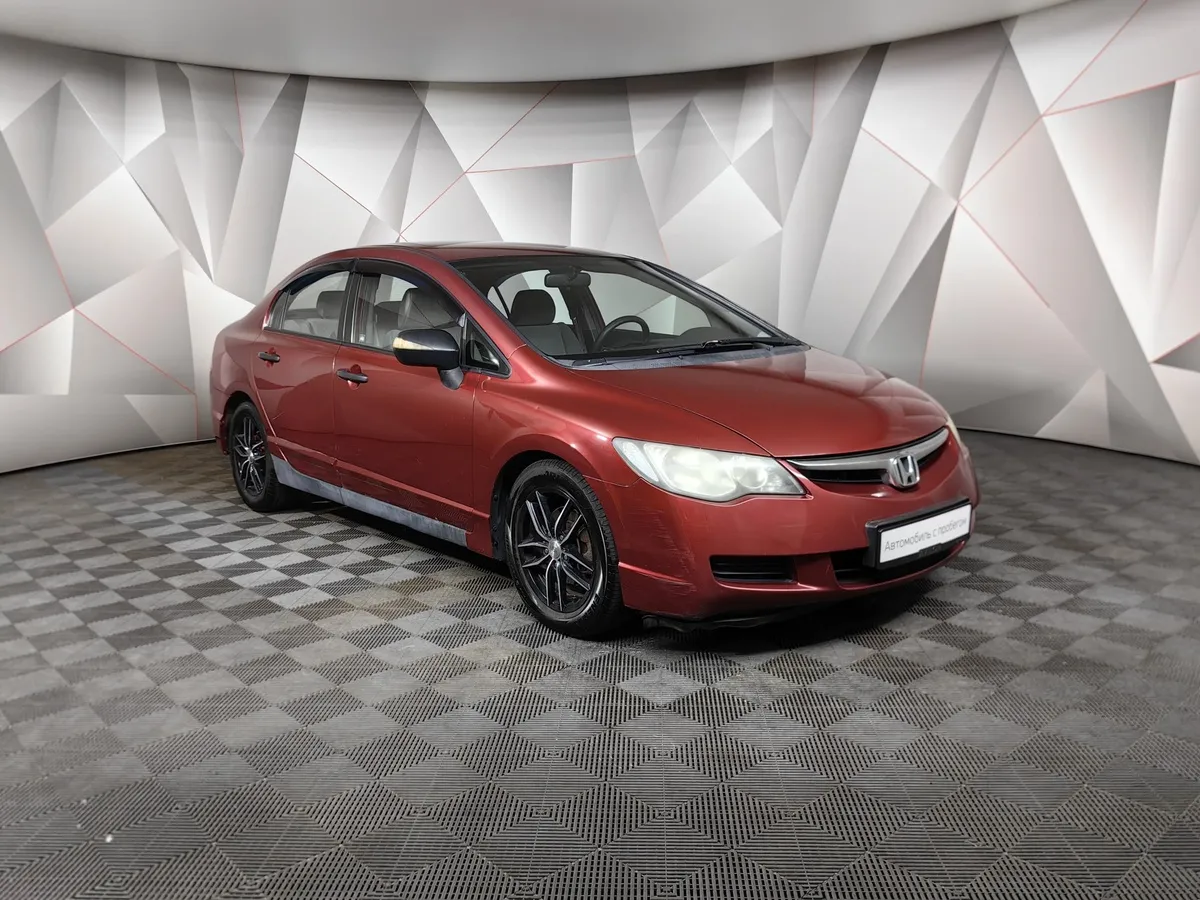 Honda Civic 1.8 AT (140 л.с.) Красный в АВИЛОН. Слайд №3