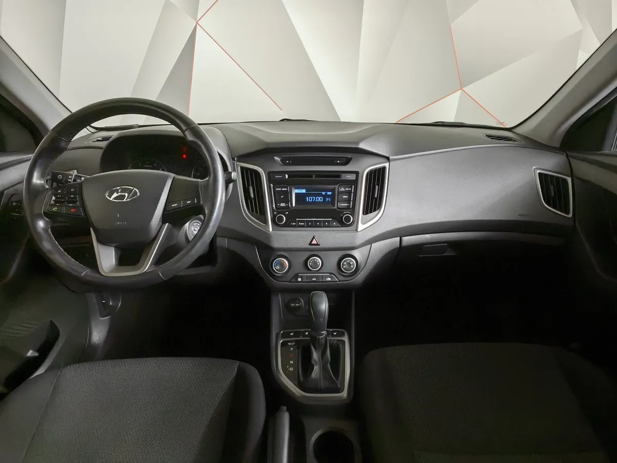 Hyundai Creta 1.6 AT AWD (121 л.с.) Active + Light + Winter Серебристый в АВИЛОН. Слайд №13