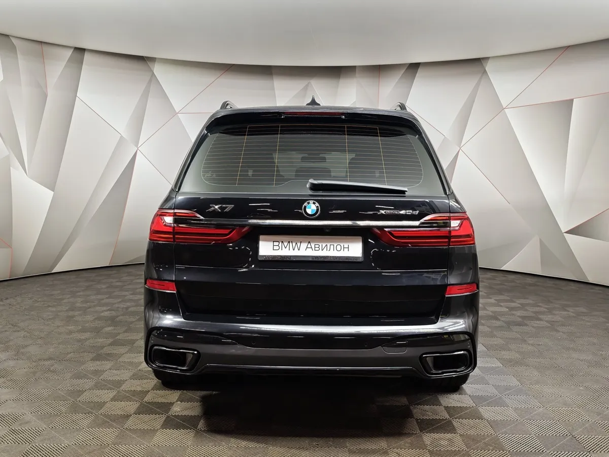 BMW X7 xDrive40d Steptronic (340 л.с.) Базовая (Локальная сборка) Черный в АВИЛОН. Слайд №4