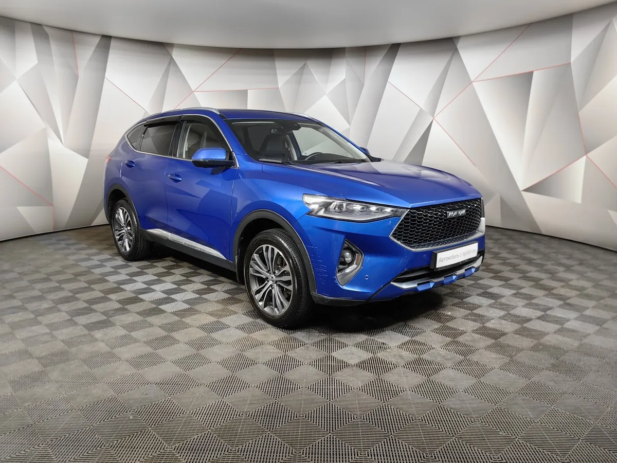 Haval F7 2.0T AWD 7DCT (190 л.с.) Premium Синий в АВИЛОН. Слайд №3