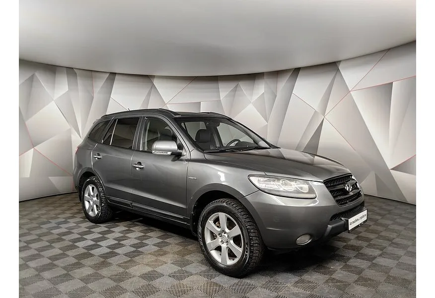 Hyundai Santa Fe 2.2 CRDi AT (153 л.с.) Серый в АВИЛОН. Слайд №3