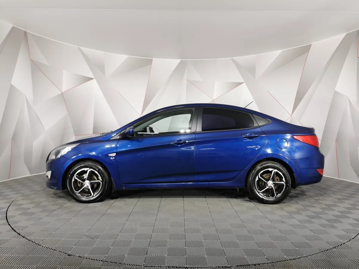 Hyundai Solaris 1.6 AT (123 л.с.) Синий в АВИЛОН. Слайд №5