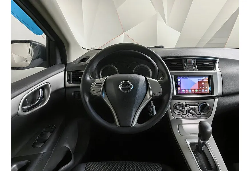 Nissan Sentra 1.6 CVT (117 л.с.) Серебристый в АВИЛОН. Слайд №10