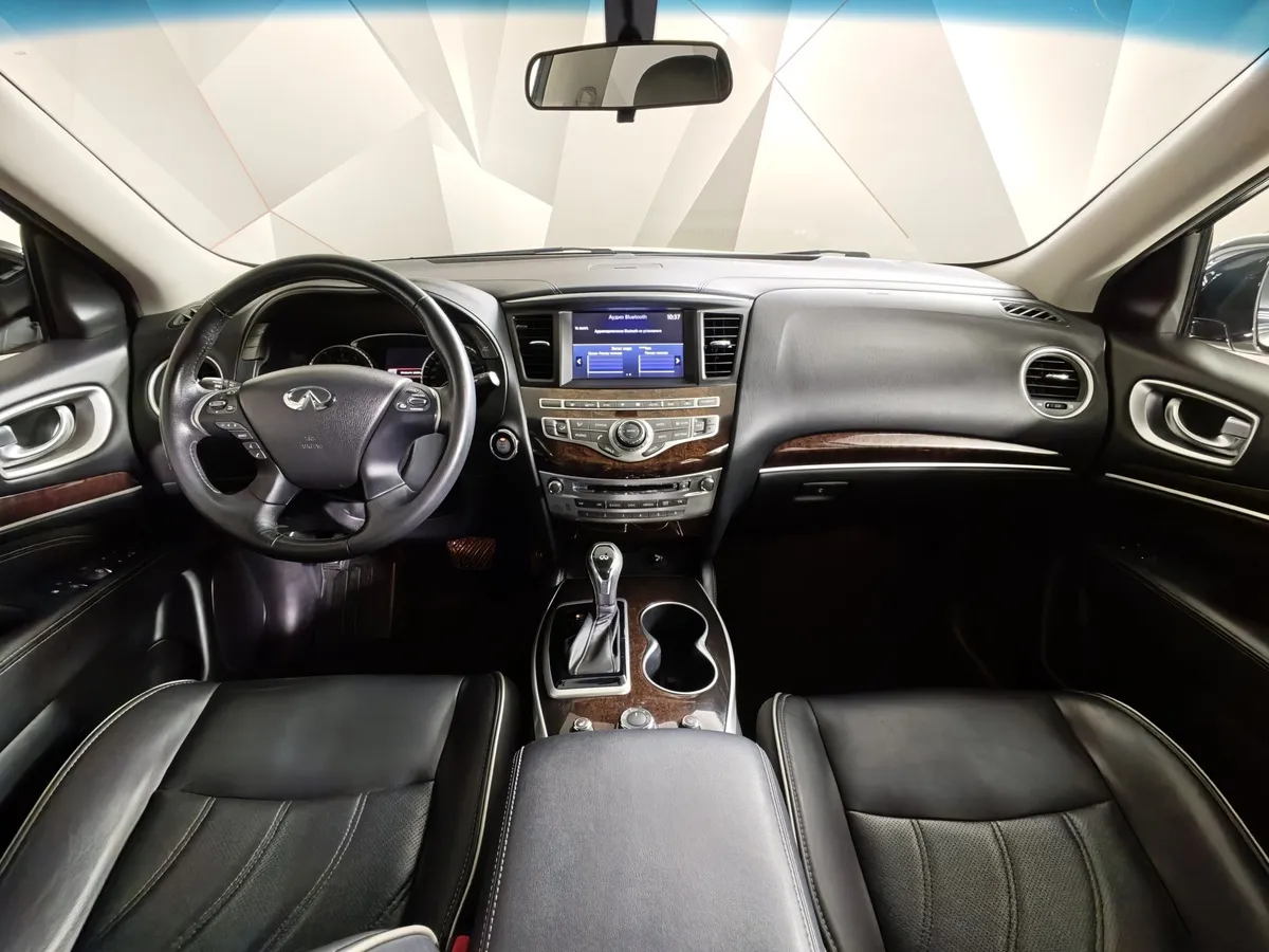 Infiniti QX60 3.5 CVT 4WD (283 л.с.) Premium Белый в АВИЛОН. Слайд №14