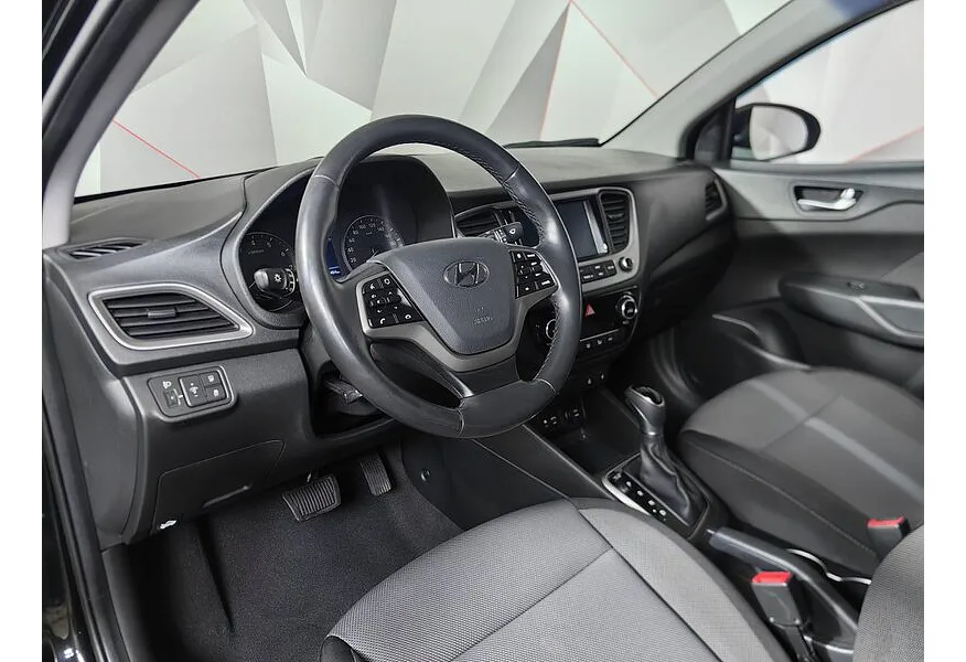 Hyundai Solaris 1.6 AT (123 л.с.) Elegance Черный в АВИЛОН. Слайд №19
