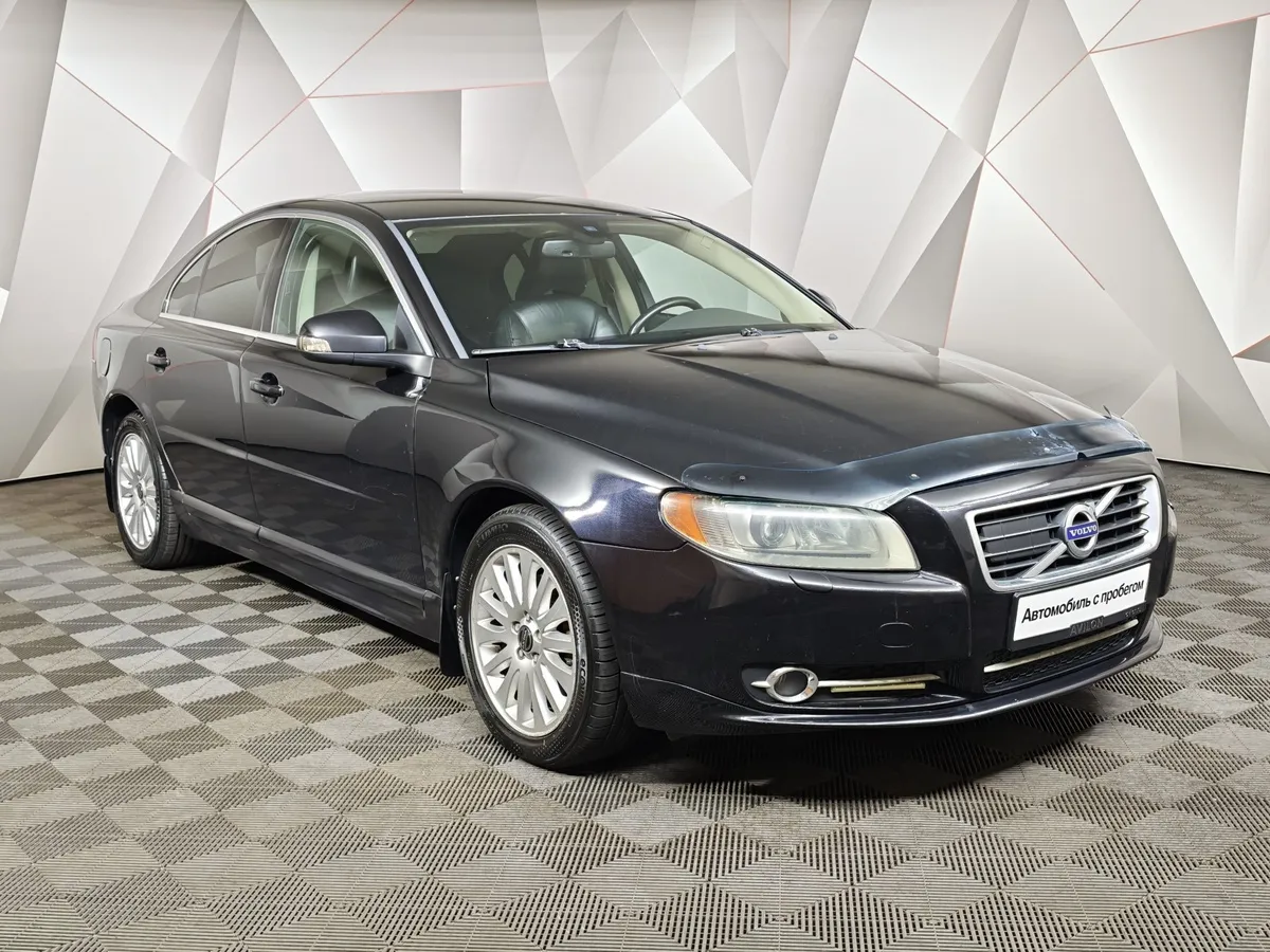 Volvo S80 2.5 Turbo Geartronic (200 л.с.) Черный в АВИЛОН. Слайд №3