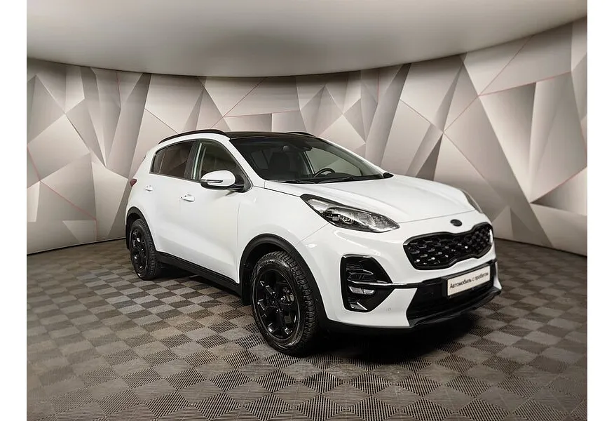 Kia Sportage 2.0 MPI AT AWD (150 л.с.) Premium Белый в АВИЛОН. Слайд №3