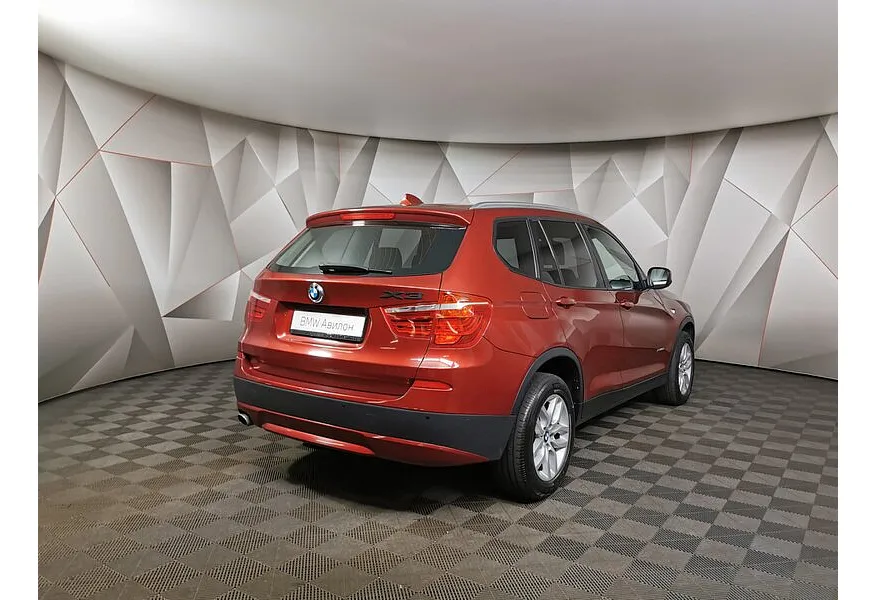 BMW X3 xDrive20d AT (184 л.с.) Красный в АВИЛОН. Слайд №2
