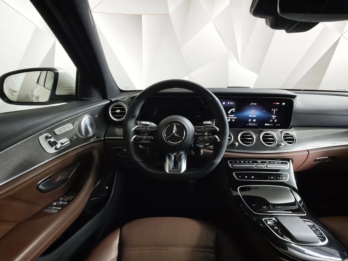 Mercedes-Benz E-Класс E 53 4MATIC+ 9G-TRONIC (435 л.с.) Особая серия Белый в АВИЛОН. Слайд №20