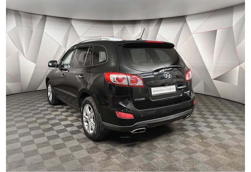 Hyundai Santa Fe 2.4 AT 4WD (174 л.с.) Style+Navi Черный в АВИЛОН. Слайд №4